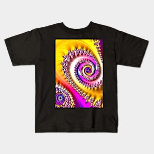 “Sunshine Fractal” Kids T-Shirt